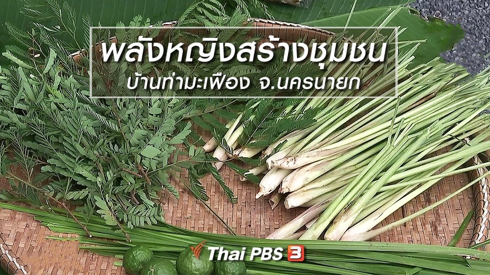 ผู้หญิงผู้สร้าง : พลังหญิงสร้างชุมชนบ้านท่ามะเฟือง จ.นครนายก