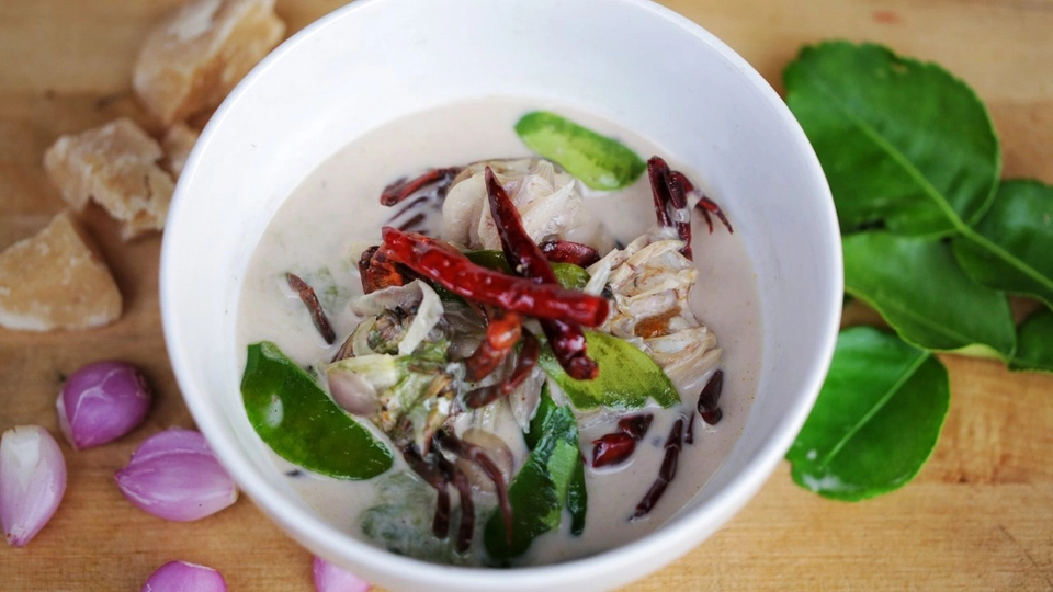 แกงเทากะทิสด