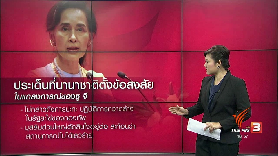 วิเคราะห์สถานการณ์ต่างประเทศ : นานาชาติคาดหวัง "ซูจี" มากเกินไป?