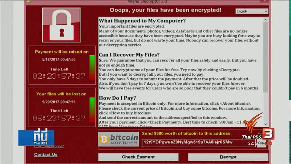 ต้นตอ "มัลแวร์เรียกค่าไถ่"