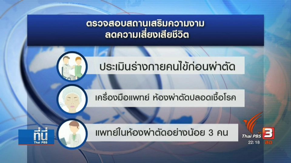 ตรวจสอบมาตรฐานคลินิกก่อนเลือกทำศัลยกรรม