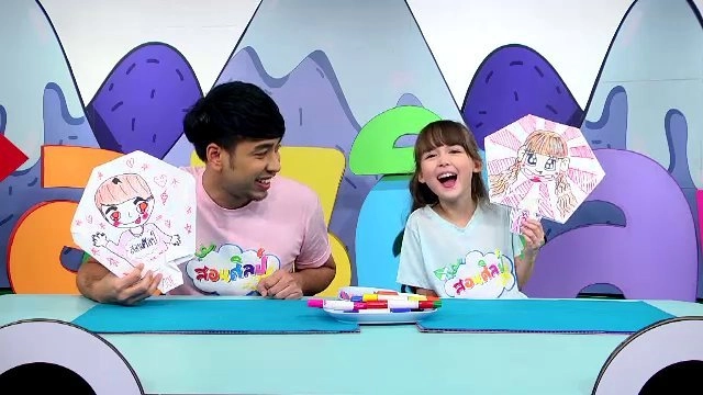 ไอเดียสอนศิลป์ : พัดแสนสวย