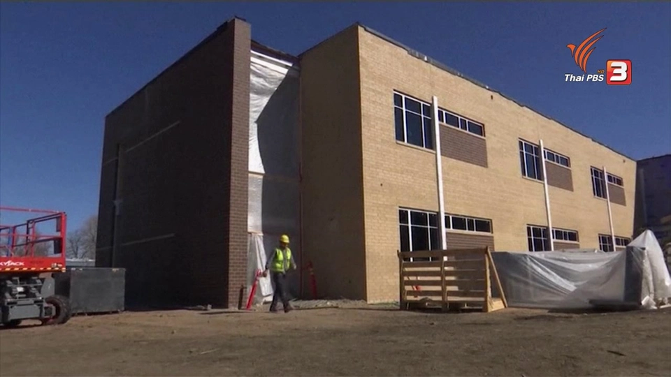 หุ่นยนต์ก่อสร้างทุ่นแรงมนุษย์