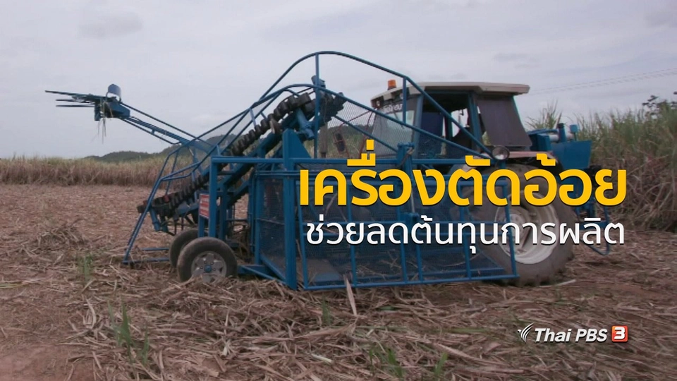 ชุมชนทั่วไทย : ประดิษฐ์เครื่องตัดอ้อยช่วยลดต้นทุน