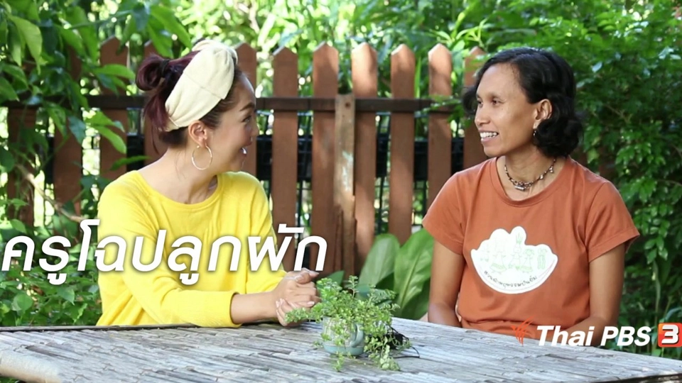 ผู้หญิงผู้สร้าง : ครูโฉปลูกผัก