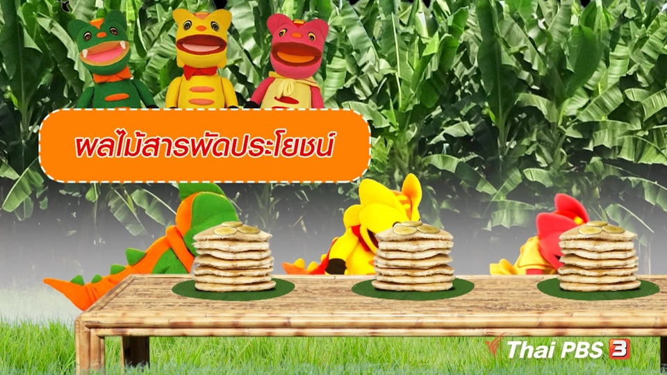 เกร็ดน่ารู้กับตาต้าตีตี้โตโต้ ผลไม้สารพัดประโยชน์