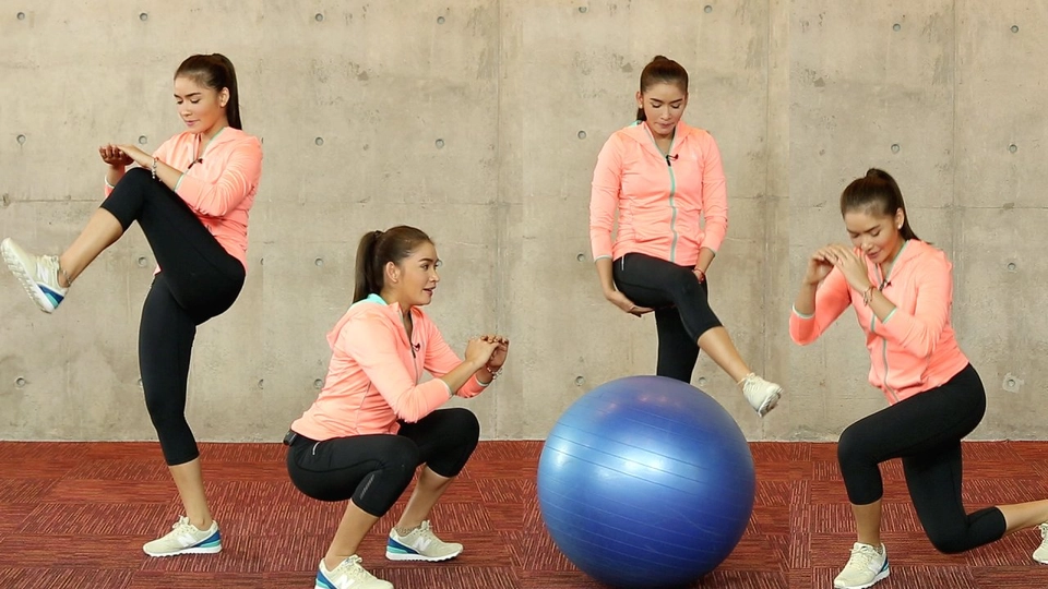 4 ท่าฟิตขาเรียวสวย