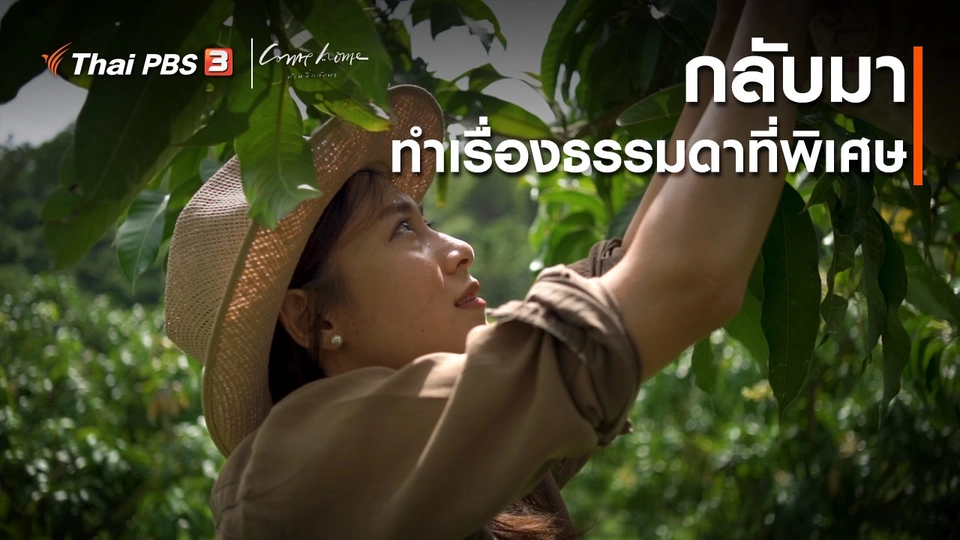 ​เรื่องเล่าคนกลับบ้าน : กลับมาทำเรื่องธรรมดาที่พิเศษ