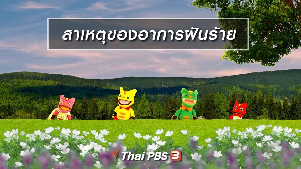 เกร็ดน่ารู้กับตาต้าตีตี้โตโต้ : สาเหตุของอาการฝันร้าย