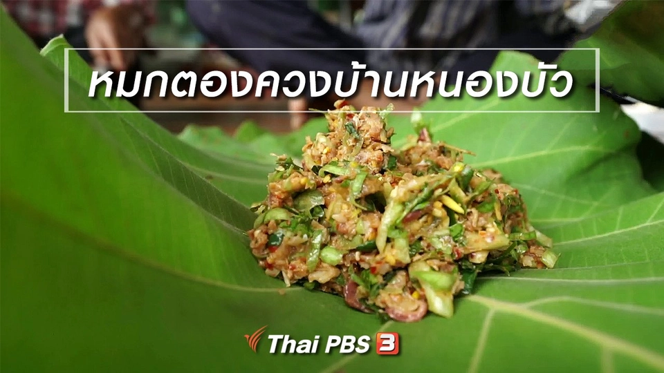 อิ่มมนต์รส : หมกตองควงบ้านหนองบัว