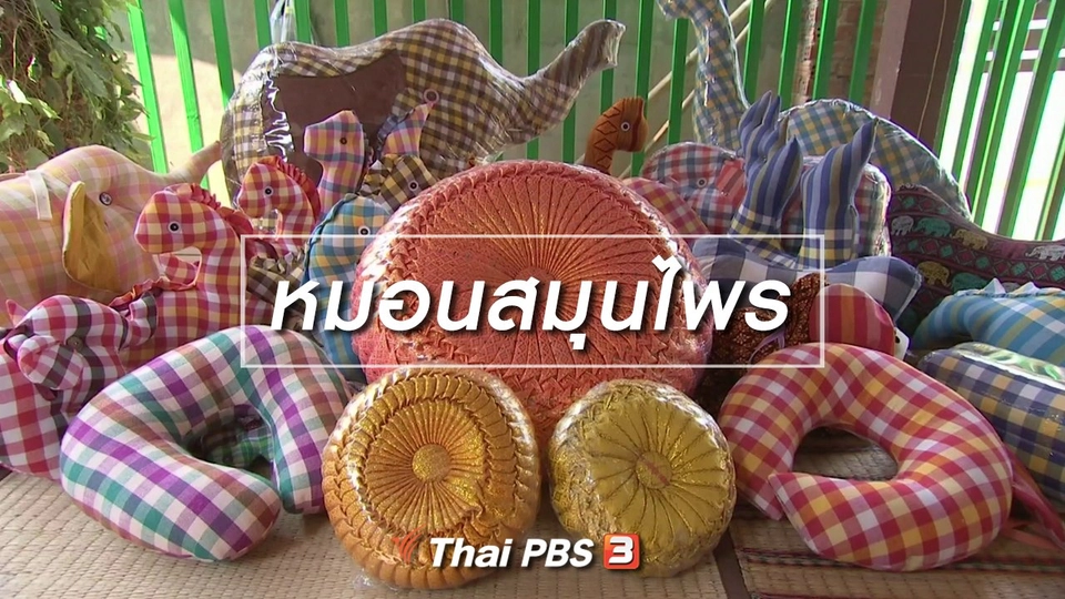 ตะลุยทั่วไทย : หมอนสมุนไพร