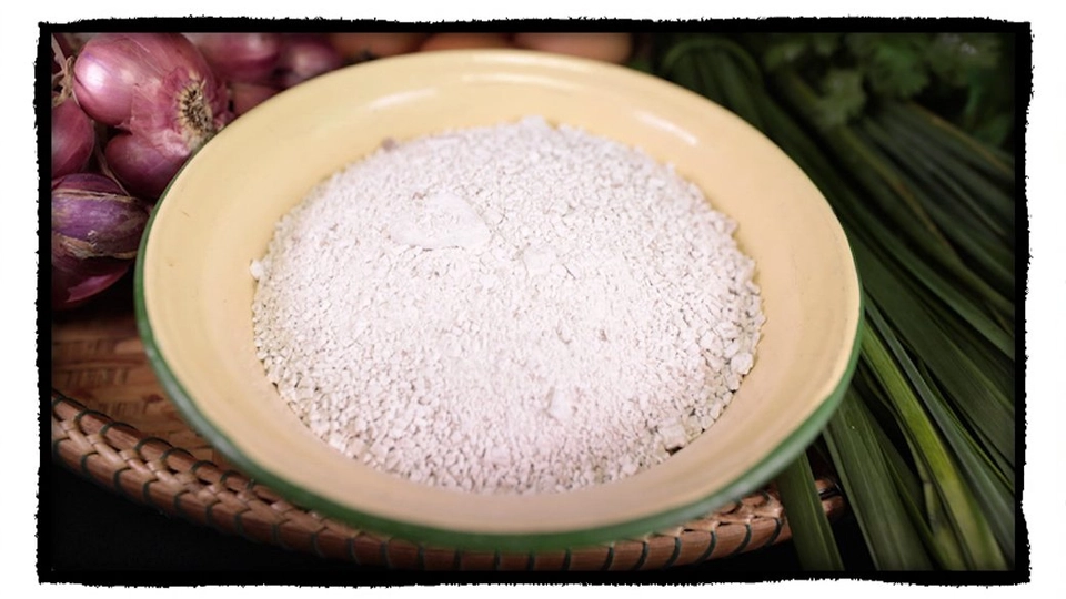 เคล็ดลับทำแป้งแห้วนา