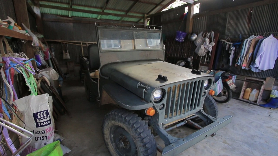 "รถจี๊ป" ตะลุยสวน