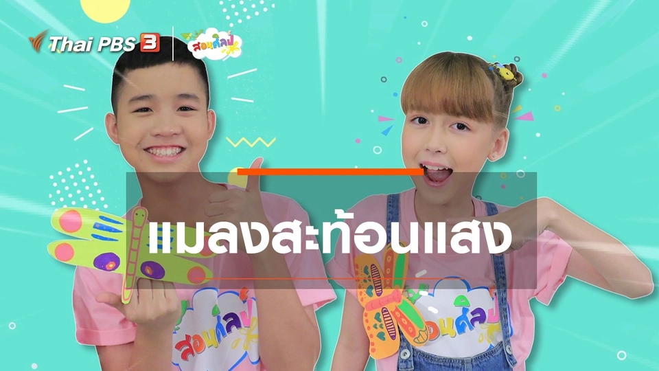 ไอเดียสอนศิลป์ : แมลงสะท้อนแสง