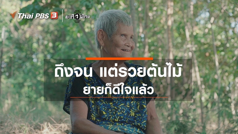 ถึงยายจะจน แต่รวยต้นไม้