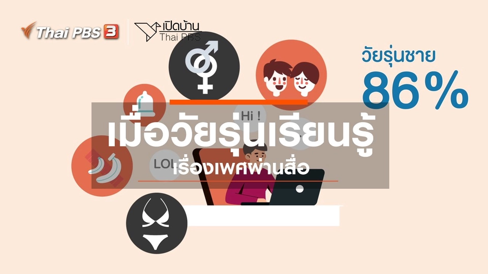 ​รู้เท่าทันสื่อ : เมื่อวัยรุ่นเรียนรู้เรื่องเพศผ่านสื่อ