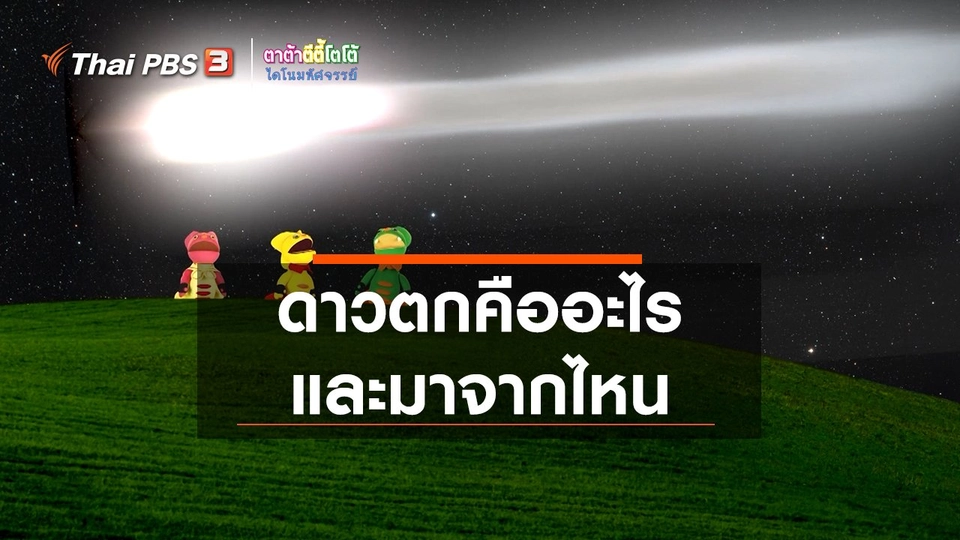 ​เกร็ดน่ารู้กับตาต้าตีตี้โตโต้ : ดาวตกคืออะไรและมาจากไหน