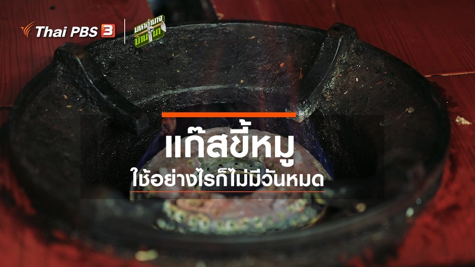 แก๊สขี้หมูใช้อย่างไรก็ไม่มีวันหมด