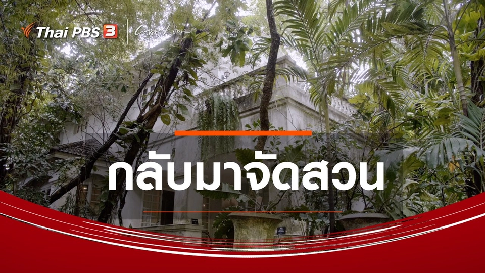 เรื่องเล่าคนกลับบ้าน : กลับมาจัดสวน