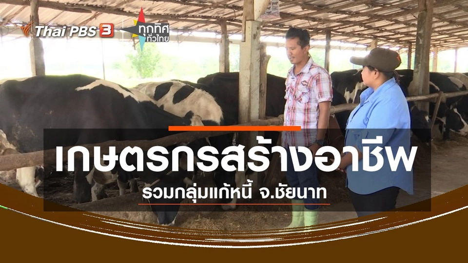 ​ชุมชนทั่วไทย : เกษตรกรสร้างอาชีพรวมกลุ่มแก้หนี้ จ.ชัยนาท