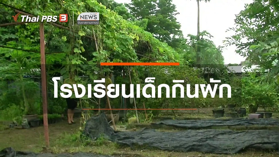 ตะลุยทั่วไทย : โรงเรียนเด็กกินผัก
