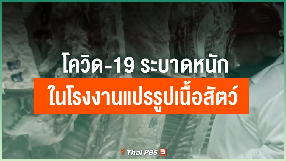 โควิด-19 ระบาดหนักในโรงงานแปรรูปเนื้อสัตว์