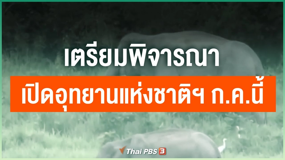 เตรียมพิจารณาเปิดอุทยานแห่งชาติฯ ก.ค.นี้