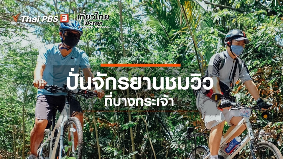เที่ยวทั่วไทย : ปั่นจักรยานชมวิวธรรมชาติที่บางกระเจ้า