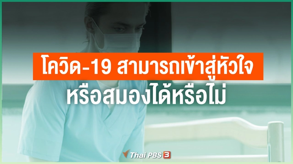 โควิด-19 สามารถเข้าสู่หัวใจหรือสมองได้หรือไม่