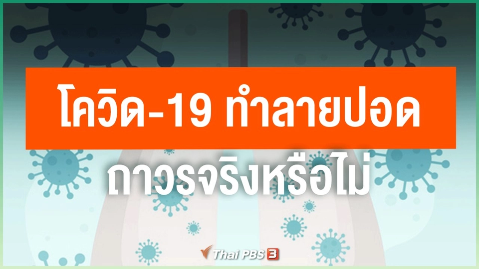 โควิด-19 ทำลายปอดถาวรจริงหรือไม่