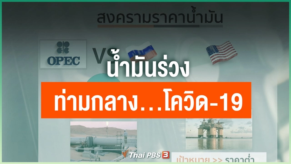 น้ำมันร่วง ท่ามกลาง...โควิด-19