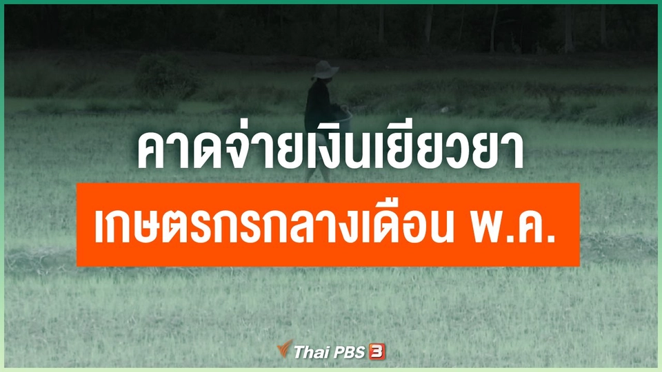 คาดจ่ายเงินเยียวยาเกษตรกรกลางเดือน พ.ค.