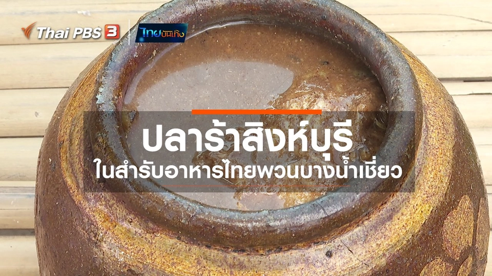 อิ่มมนต์รส : "ปลาร้าสิงห์บุรี" ในสำรับอาหารไทยพวนบางน้ำเชี่ยว