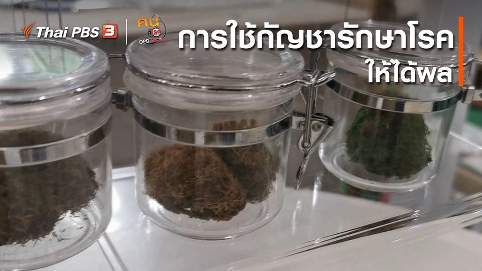 รู้สู้โรค : การใช้กัญชารักษาโรคให้ได้ผล