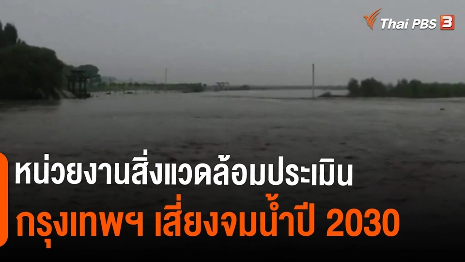 ​วิเคราะห์สถานการณ์ต่างประเทศ : หน่วยงานสิ่งแวดล้อมประเมินกรุงเทพฯ เสี่ยงจมน้ำปี 2030