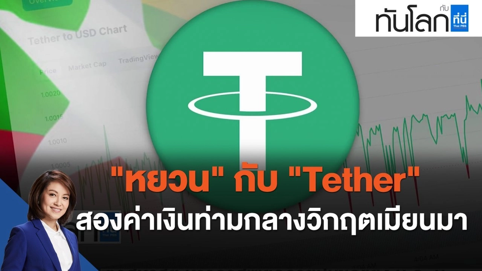 หยวน กับ Tether สองค่าเงินท่ามกลางวิกฤตเมียนมา
