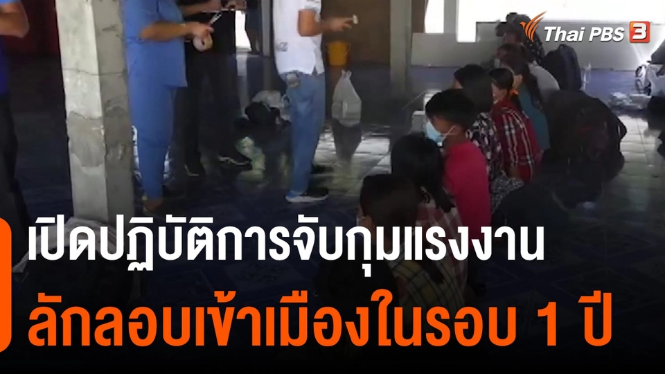 สถานีร้องเรียน : สตม.เปิดปฏิบัติการจับกุมแรงงานลักลอบเข้าเมืองในรอบ 1 ปี