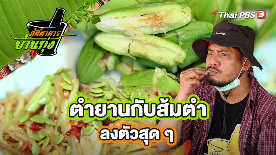 ​คลิปบ้านทุ่ง : ตำยานกับส้มตำ ลงตัวสุด ๆ