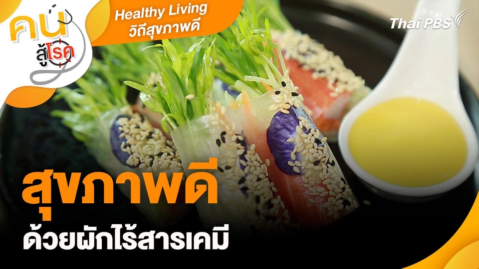 Healthy Living วิถีสุขภาพดี : สุขภาพดีด้วยผักไร้สารเคมี