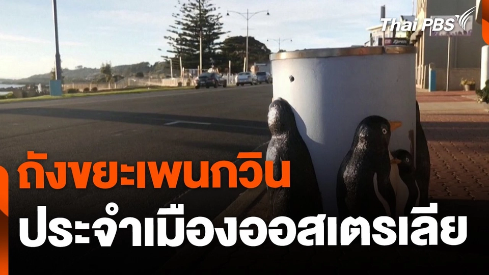 "ถังขยะเพนกวิน" ประจำเมืองออสเตรเลีย