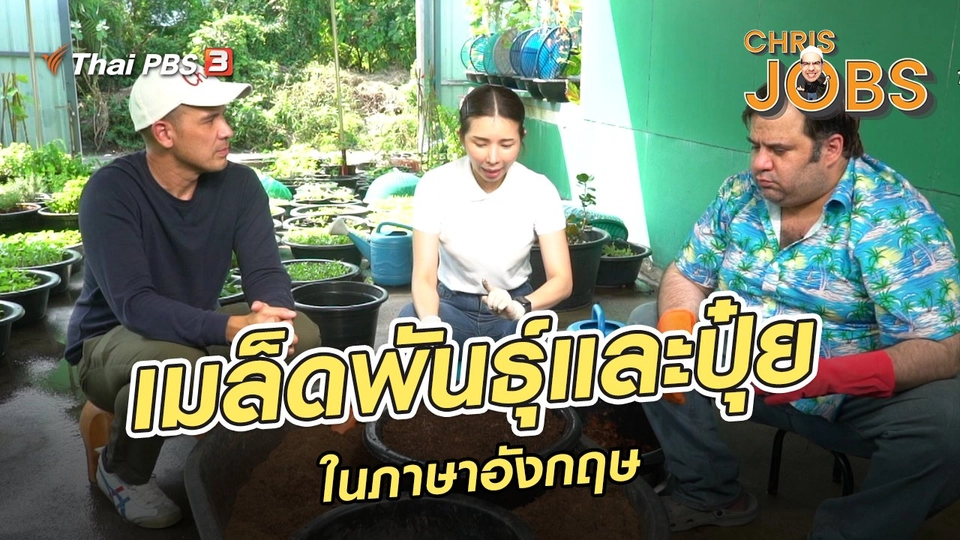 เมล็ดพันธุ์และปุ๋ยในภาษาอังกฤษ