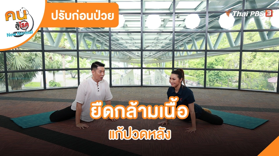 ​ปรับก่อนป่วย : ยืดกล้ามเนื้อแก้ปวดหลัง