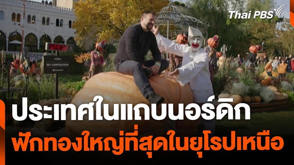 แชมป์ฟักทองใหญ่สุดในยุโรปเหนือ