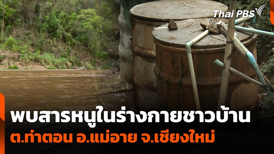 พบ "สารหนู" ในร่างกายชาว ต.ท่าตอน อ.แม่อาย จ.เชียงใหม่