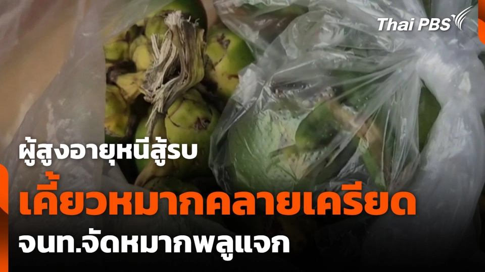 ผู้สูงอายุหนีสู้รบ เคี้ยวหมากคลายเครียด-จนท.จัดหมากพลูแจก