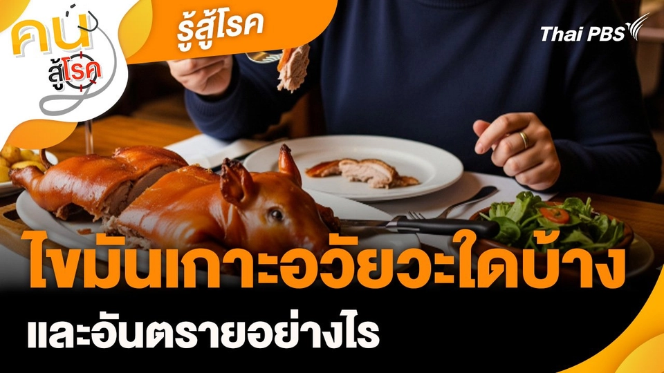 รู้สู้โรค : ไขมันเกาะอวัยวะใดบ้างและอันตรายอย่างไร