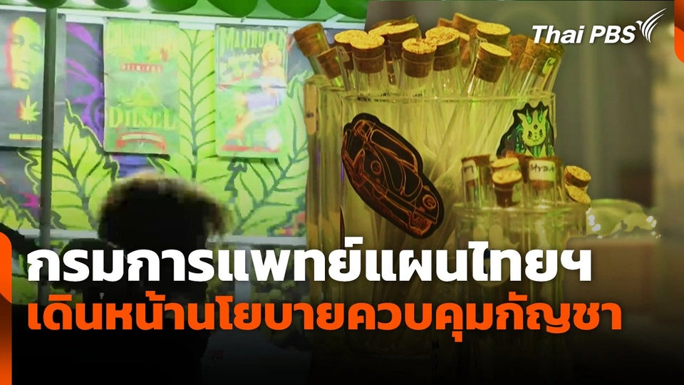 กรมการแพทย์แผนไทยฯ เดินหน้านโยบายควบคุมกัญชา