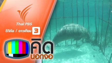 ชาวประมงอินโดนีเซียล่ามพะยูนไว้ในกรงใต้ทะเล