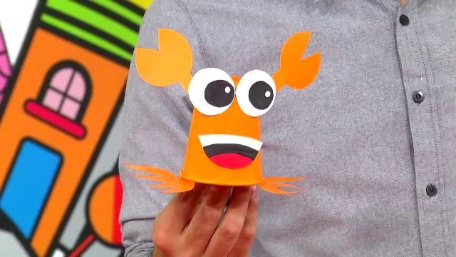 ปูน้อยแก้วกระดาษ