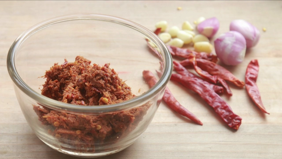 พริกแกงป่าเมืองกาญจนบุรี